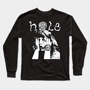 Hole Long Sleeve T-Shirt
